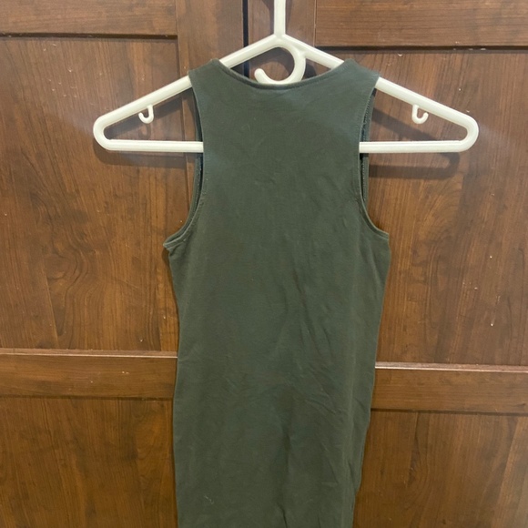 H&M Green Tight Dress- Small - Picture 2 of 3